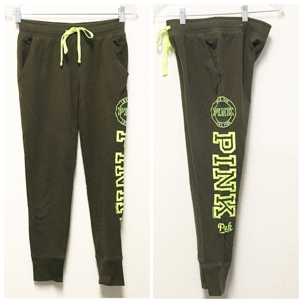 PINK VS graphics sweatpants leggings XS